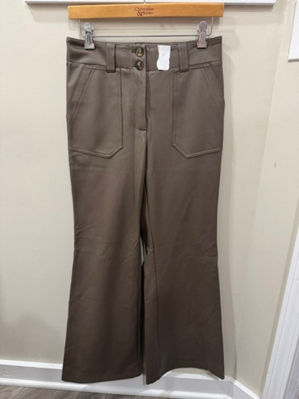 Maeve Faux Leather Pants